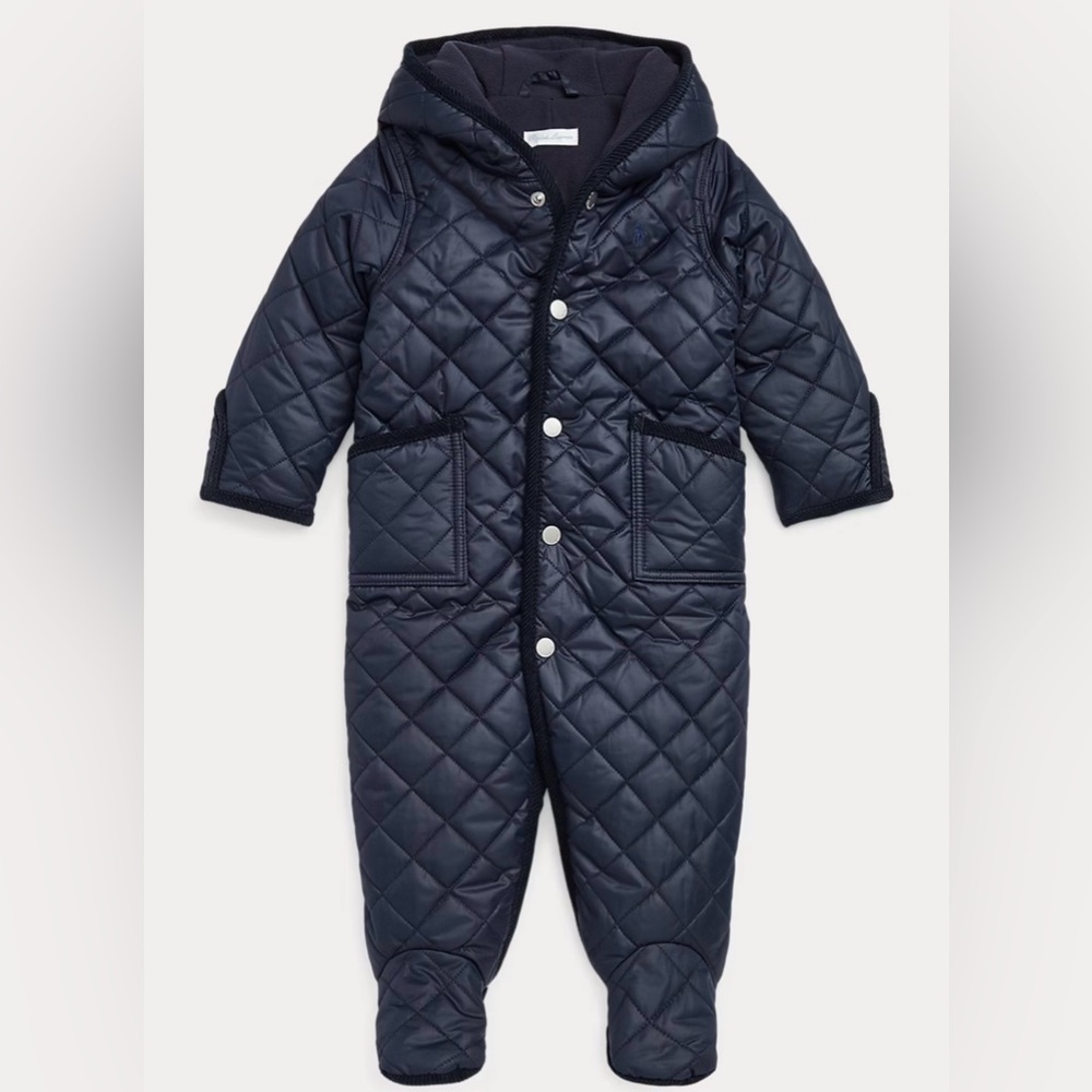 Ralph Lauren Baby’s Hooded Barn Bunting Suit Size 9M